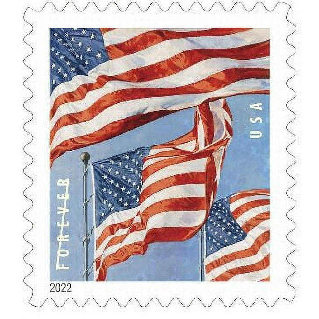 BULK SALE! 5 Coils/rolls of 100 (500 Total) Random Years USPS Forever Stamps