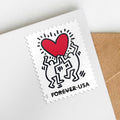 2025 Keith Haring Love Forever Stamps (5 Panes - 100 Total)
