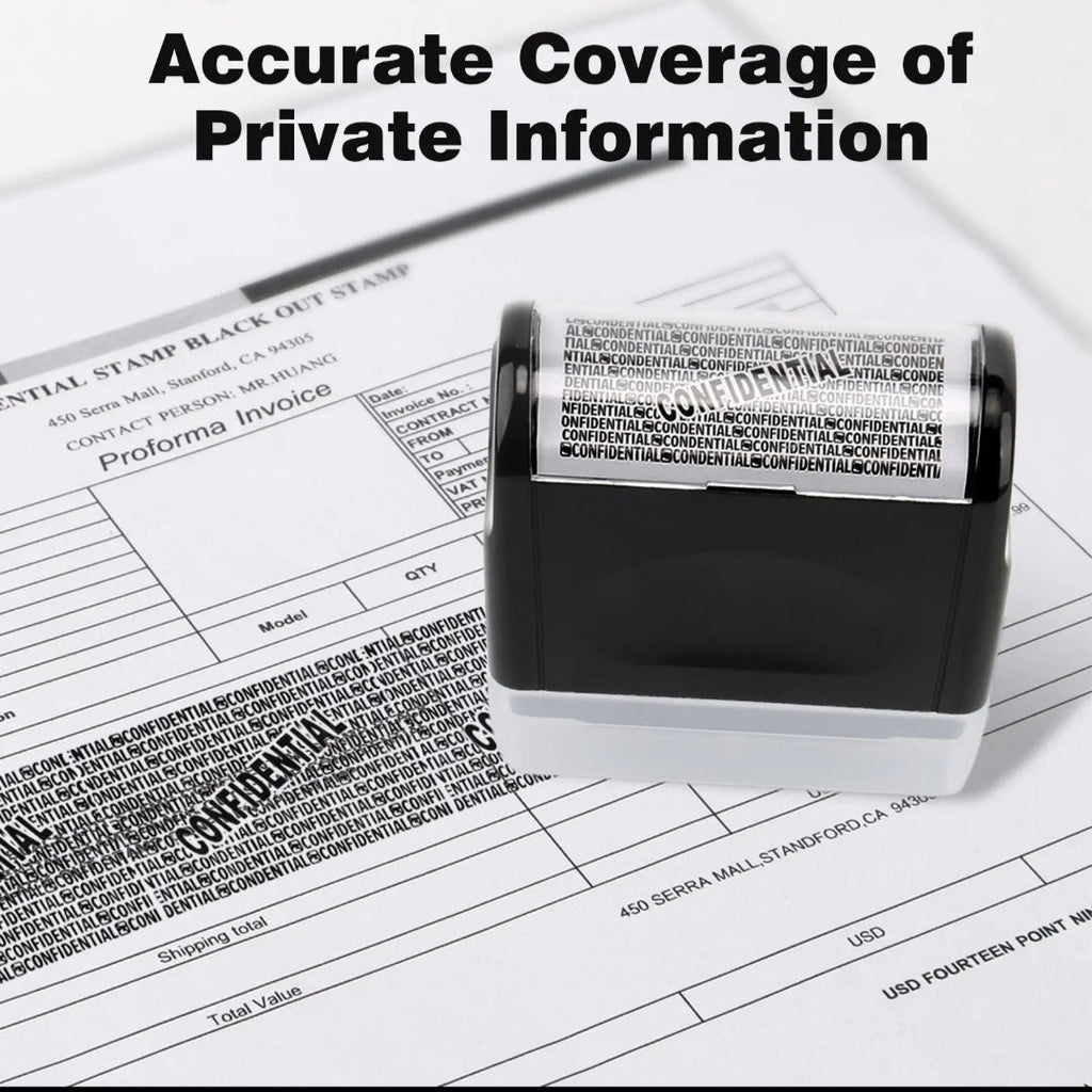Identify Information Protection roller LARGE. 1 ink cartridge. (colors will vary)